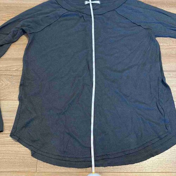 We thefree free people gray long sleeve therma size large women’s - Picture 3 of 5